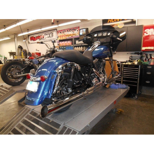 PartzBiz HD: 4419030-D&D Chrome Boss Fat Cat 2-1 Exhaust Slant Cut Harley Touring 09-16 Perforated Baffle - 556Z-32L PartzBiz HD: 4419030-D&D Chrome Boss Fat Cat 2-1 Exhaust Slant Cut Harley Touring 09-16 Perforated Baffle - 556Z-32L