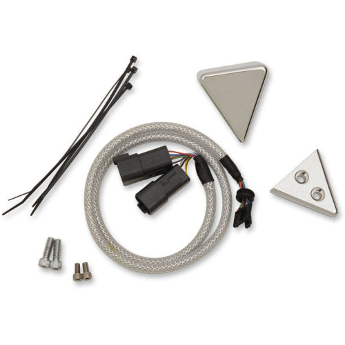 PartzBiz HD: 4419038-Dakota Digital AI-251 Chrome Speedometer Gauge for American IronHorse w/ V-Bar | เอไอ-251