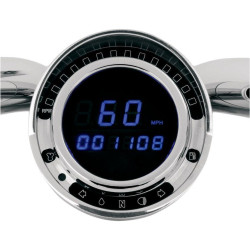 PartzBiz HD DS22100148 - Dakota Digital BD-140 Blue LED Direct Plug In Speedometer มอเตอร์ไซค์ Big Dog | บีดี-140 PartzBiz HD DS22100148 - Dakota Digital BD-140 Blue LED Direct Plug In Speedometer มอเตอร์ไซค์ Big Dog | บีดี-140
