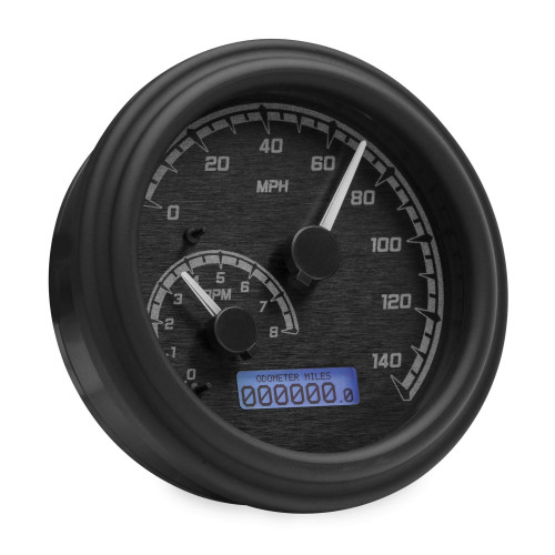 PartzBiz HD: 4419010-Dakota Digital Black/Gray & Black MVX Analog Gauge Speedo Tach Harley 11-17 | MVX-2011-KG-K