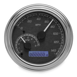 PartzBiz HD DS22120578 - Dakota Digital Black/Gray & Chrome MVX Analog Gauge Speedo Tach Harley 11-17 | MVX-2011-KG-C PartzBiz HD DS22120578 - Dakota Digital Black/Gray & Chrome MVX Analog Gauge Speedo Tach Harley 11-17 | MVX-2011-KG-C