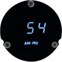 PartzBiz HD TR211228 - Dakota Digital MCL-3K14-A เกจ์วัดแรงดันลม LED สีฟ้า Harley MCL-3014 14-18 | MCL-3K14-A