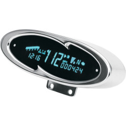 PartzBiz HD TR211051 - Dakota Digital MCV-7100 Chrome Wave 7000 Series มาตรวัดความเร็วรอบ | เอ็มซีวี-7100