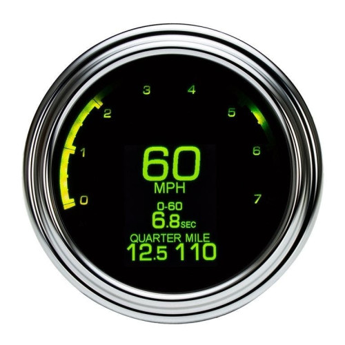 PartzBiz HD: 4419005-Dakota Digital MLX-3000 Chrome LED MLX Series เกจ SPEEDO Tach 3 3/8 94-03