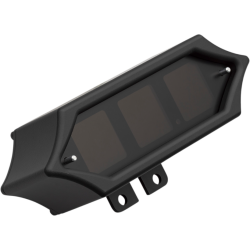 PartzBiz HD DS22100593 - Dakota Digital MLX-9000 Series เกจวัดความเร็ว Black Spiked Universal MLX-9200-K