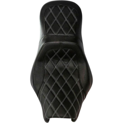 PartzBiz HD: 4418904-Danny Grey Airhawk Weekday 2-up XL Harley Seat DD Stitch W/O Backrest Option 08-21 FL | 21-411DIAAIR PartzBiz HD: 4418904-Danny Grey Airhawk Weekday 2-up XL Harley Seat DD Stitch W/O Backrest Option 08-21 FL | 21-411DIAAIR