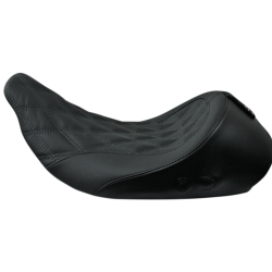 PartzBiz HD DS08011150 - Danny Grey Airhawk Bigseat Harley Backrest DD Stitch W/ด้ายสีเทา 08-23 FL | 21-418DIAAIR