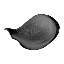 PartzBiz HD DS08010642 - Danny Grey Airhawk Bigseat Harley Backrest Drag Stitch W/ด้ายสีเทา 08-23 FL | 21-418DAIR