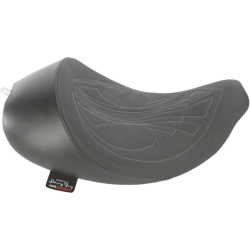 PartzBiz HD DS08010669 - Danny Grey Airhawk Bigseat Harley Seat Drag Stitch W/ด้ายสีเทา 08-23 FL | 21-417DAIR