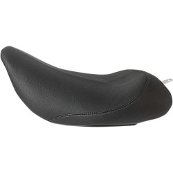 PartzBiz HD WP830-0126 - Danny Grey Buttcrack IST Solo Seat หนังสีดำ สำหรับ Harley 08-17 FLH/T | FA-DGE-327