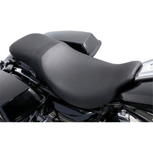 PartzBiz HD: 4418903-Danny Grey LowIST 2-Up Low Profile เบาะไวนิลสีดำสำหรับ Harley FLH/T 08-15 | แดนนี่ เกรย์ PartzBiz HD: 4418903-Danny Grey LowIST 2-Up Low Profile เบาะไวนิลสีดำสำหรับ Harley FLH/T 08-15 | แดนนี่ เกรย์