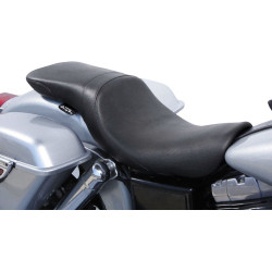 PartzBiz HD WP830-0391 - Danny Grey Lowist††2-Up Seat Vinyl€†Smooth Stitch Harley Dyna 06-10