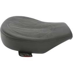 PartzBiz HD DS08010670 - Danny Grey Pillian Pad สำหรับ Harley Airhawk Big Seat Drag Stitch W/ Grey 08-23 FL | 1038DAIR
