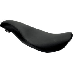 PartzBiz HD WP830-0330 - Danny Grey Short Hop 2-Up Plain Smooth Low Profile Seat Harley Touring 08-18