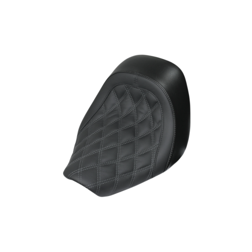 PartzBiz HD: 4418845-Danny Grey Speedcradle Solo Harley Double Diamond Stitch Seat สำหรับ 08-11 FXCW/C | 21-714DIA