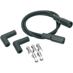 PartzBiz HD DT-3002 - สายหัวเทียน Daytona Twin Tec Black Universal 7 มม. สำหรับ Harley Twin Cam | 3002 PartzBiz HD DT-3002 - สายหัวเทียน Daytona Twin Tec Black Universal 7 มม. สำหรับ Harley Twin Cam | 3002