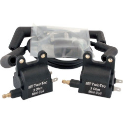 PartzBiz HD DT-2006-KIT - ชุดคอยล์จุดระเบิด Daytona Twin Tec Single-Fire Mini Harley Evolution Big Twin | 2006-ชุด