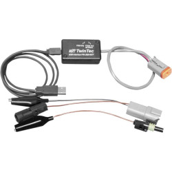 PartzBiz HD DT-18014 - ชุดอินเทอร์เฟซ USB Daytona Twin Tec สำหรับการเขียนโปรแกรมชุดจุดระเบิดทรอนิกส์ Harley | 18014