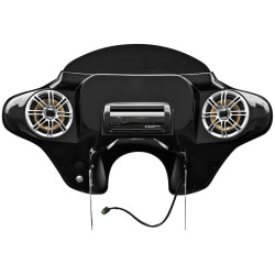PartzBiz HD TR476100 - Dead Center Cycles Fairing Full Stereo & Speakers for Harley Road King - DCF-RK-FS