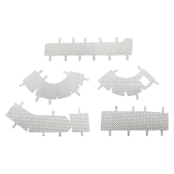 PartzBiz HD DS18611596 - DEI Heat Reducing Cooler Ride Liners D&D Billet Exhaust for Harley Touring 17-22 | 901052