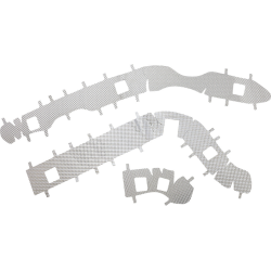 PartzBiz HD DS18611656 - DEI Heat Reducing Cooler Ride Liners Khrome Werks Exhaust for Harley Touring 17-22 | 901063