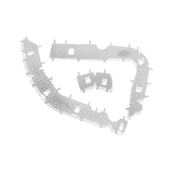PartzBiz HD DS18611590 - DEI Heat Reducing Cooler Ride Liners Rinehart Exhaust for Harley Touring FLH 09-16 | 901033