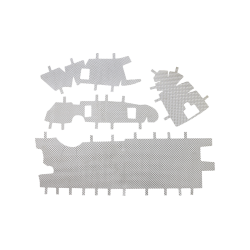 PartzBiz HD DS18611616 - DEI Heat Reducing Cooler Ride Liners Stock Exhaust for Indian Challenger 20-22 | 901062