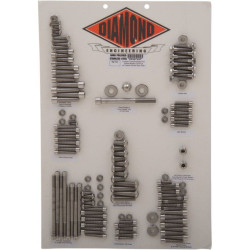 PartzBiz HD DS24011145 - Diamond Engineering DE6079HP ชุดสลักเกลียวเครื่องยนต์สแตนเลส Harley Softail M8 การอัพเกรดใหม่ที่ดีที่สุดการเปลี่ยน touring bagger dresser เกียร์ระบบขับเคลื่อนตัวยึดฮาร์ดแวร์ PartzBiz HD DS24011145 - Diamond Engineering DE6079HP ชุดสลักเกลียวเครื่องยนต์สแตนเลส Harley Softail M8 การอัพเกรดใหม่ที่ดีที่สุดการเปลี่ยน touring bagger dresser เกียร์ระบบขับเคลื่อนตัวยึดฮาร์ดแวร์