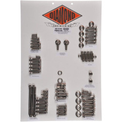 PartzBiz HD DS24011149 - Diamond Engineering PB670S สแตนเลส 12 จุดชุดสลักเกลียวเครื่องยนต์ Harley FLH/T M8 ที่ดีที่สุดใหม่อัพเกรดเปลี่ยน Touring Bagger Dresser เกียร์ระบบขับเคลื่อนตัวยึดฮาร์ดแวร์ PartzBiz HD DS24011149 - Diamond Engineering PB670S สแตนเลส 12 จุดชุดสลักเกลียวเครื่องยนต์ Harley FLH/T M8 ที่ดีที่สุดใหม่อัพเกรดเปลี่ยน Touring Bagger Dresser เกียร์ระบบขับเคลื่อนตัวยึดฮาร์ดแวร์