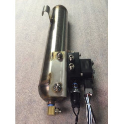 PartzBiz HD DA-ELGRANDE - Dirtyworks Dirty Air "El Grande" Front and Rear Complete Fast-Up Tank Kit for Harley 00-20