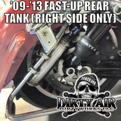 PartzBiz HD DA-FU01 - Dirtyworks Dirty Air Rear "Fast Up" Rear Add On Kit for Harley Touring FLH 00-20 00-17 DA-FU01