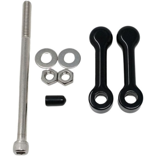 PartzBiz HD: 4418679-DK Custom Black 2" Billet Tank Lift Kit DK-SPT-TLK-2 Harley Sportster XL 04-Up