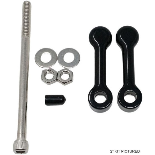 PartzBiz HD: 4418681-DK Custom Black 3" Billet Tank Lift Kit DK-SPT-TLK-3 Harley Sportster XL 04-Up