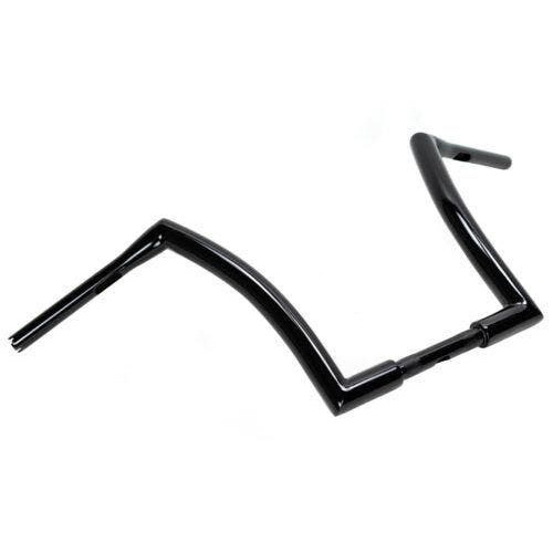 PartzBiz HD: 4418685-DNA 12 ” Black Fat Monster 1.5 ” แฮนด์มีรอยบุ๋ม M-HB-4002BK