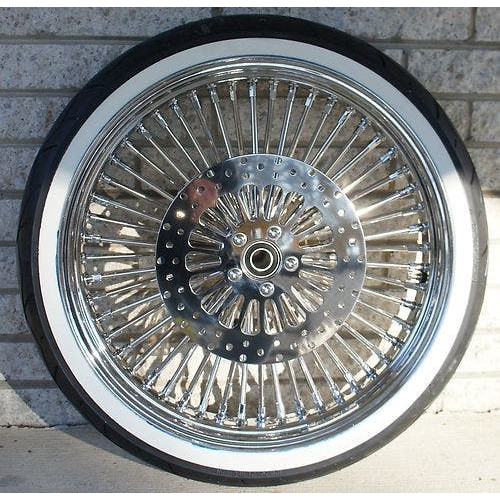 PartzBiz HD: 4418691-ยาง DNA 52 Mammoth Spoke พร้อมแพ็คเกจ Super Spoke Rotors สำหรับ Harley Touring 08-14 |