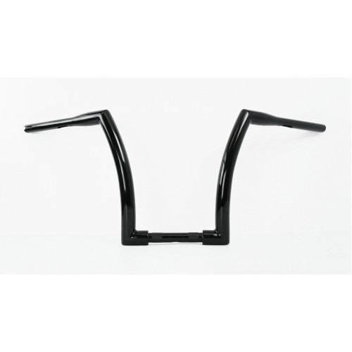 PartzBiz HD: 4418654-DNA Black 14 ” Rise Monster Ape Hanger Fat Bars OEM 1.5 ” แฮนด์บาร์ Harley 96-Up davidson Touring Softail Dyna road king low boy bob fat slim M-HB-3004BK