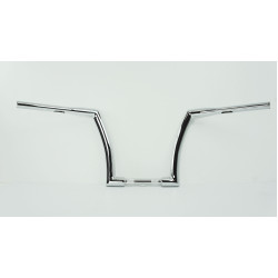 PartzBiz HD M-HB-3002 - DNA Chrome 12" Rise Fat Monster Ape Hanger Fat Bars OEM 1.5" Handlebars Harley 96-Up davidson Touring Softail Dyna road king low boy bob fat slim PartzBiz HD M-HB-3002 - DNA Chrome 12" Rise Fat Monster Ape Hanger Fat Bars OEM 1.5" Handlebars Harley 96-Up davidson Touring Softail Dyna road king low boy bob fat slim