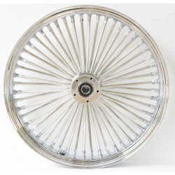 PartzBiz HD MS16541450 - DNA Chrome Rear Mammoth 52 Spoke 16x5.5 Wheel for 08 - 13 All XL Models and Dyna PartzBiz HD MS16541450 - DNA Chrome Rear Mammoth 52 Spoke 16x5.5 Wheel for 08 - 13 All XL Models and Dyna