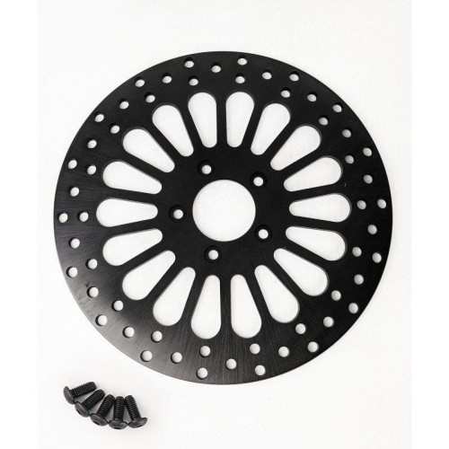 PartzBiz HD: 4418493-DNA Super Spoke Black Front 11.8 Disc Rotor Harley Touring 08-13 (ea) PartzBiz HD: 4418493-DNA Super Spoke Black Front 11.8 Disc Rotor Harley Touring 08-13 (ea)