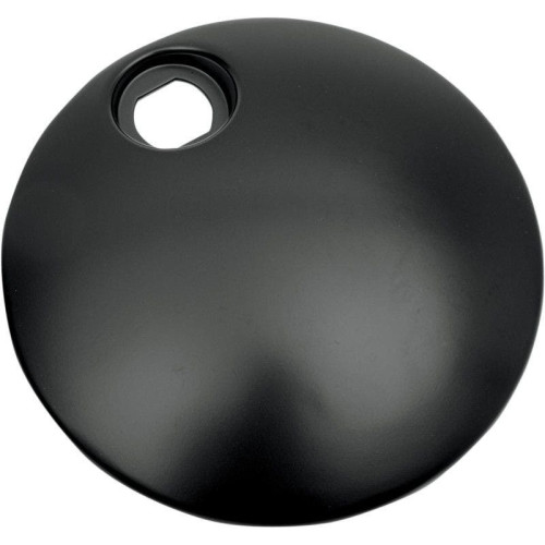PartzBiz HD: 4418465-Drag Specialties Smooth Black Fuel Tank Console Door Harley Touring 08-15 | 2202-0157