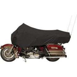 PartzBiz HD WP27-6278 - Dowco 05140 Guardian Premium Rain Weather Half Cover Motorcycle Large Cruisers