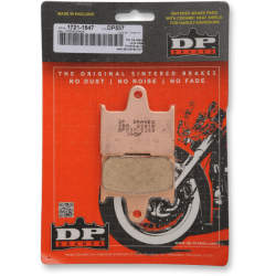 PartzBiz HD DS17211847 - DP เบรคผ้าเบรคโลหะเผาด้านหน้า DP537 Harley Sportster 14-20