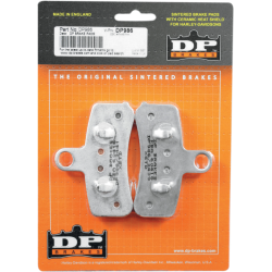 PartzBiz HD DS17210811 - DP เบรคด้านหน้า Sintered โลหะผ้าเบรค DP986 Harley Softail Dyna 08-13