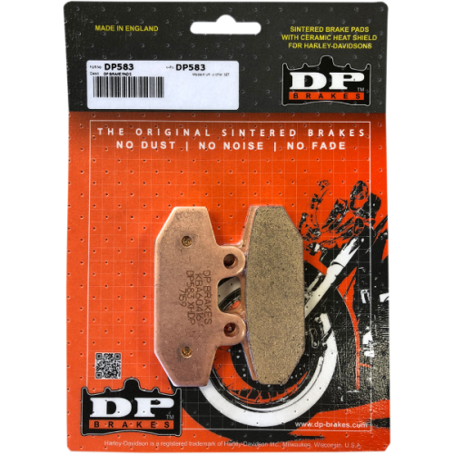 PartzBiz HD: 4418422-DP Brakes ผ้าเบรคหลัง Sintered Metal DP583 Harley Softail 18-Up PartzBiz HD: 4418422-DP Brakes ผ้าเบรคหลัง Sintered Metal DP583 Harley Softail 18-Up