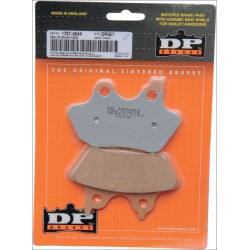 PartzBiz HD DS17210544 - DP เบรค Sintered โลหะผ้าเบรคหน้าและหลังสำหรับ Harley Big Twin 05-07 DP-957 OEM REPL 44082-00A/00C