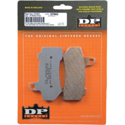 PartzBiz HD DS17210680 - DP เบรค Sintered โลหะผ้าเบรคหน้าและหลังสำหรับ Harley FLH/T 08-16 Repl OEM 41854-08