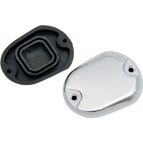 PartzBiz HD: 4418401-Drag 0610-0686 Chrome Front Brake Master Cylinder Cover 04-18 Harley XL 06100686