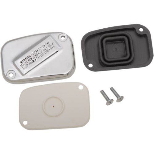 PartzBiz HD: 4418403-Drag 0611-0105 Chrome Front Brake Master Cylinder Cover 15-17 Harley FLS 06110105