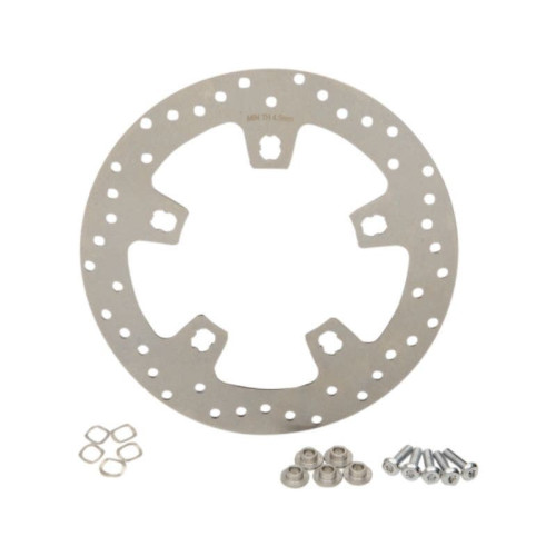 PartzBiz HD: 4418376-Drag 1710-3410 Ground Stainless Steel 11.5" Brake Rotor 14-Up Harley Spider Hub 17103410 B06-0206AS