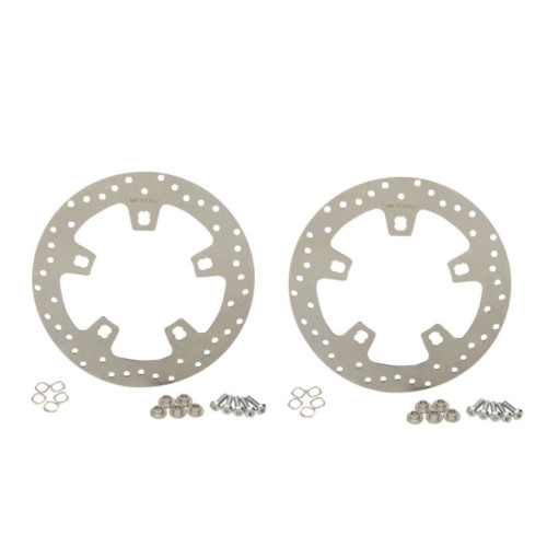 PartzBiz HD: 4418377-Drag 1710-3410 Ground Stainless Steel 11.5" Brake Rotor 14-Up Harley Spider Hub 17103410 B06-0206AS